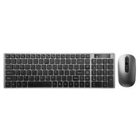 Ensemble clavier et souris de jeu sans fil portable avec rétroéclairage RVB 110 touches, capteur optique 1600 DPI, accessoires informatiques rechargeables