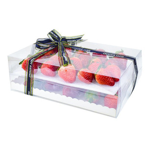 Wholesale Strawberry Packaging <b>Box</b> <b>Gift</b> <b>Box</b> Universal Fruit <b>Gift</b> Transparent Packaging <b>Box</b> - Product Image 1