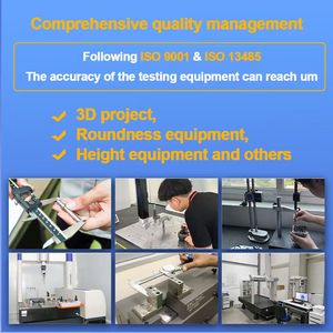 שירות עיבוד שבבי <span class=keywords><strong>CNC</strong></span> בהתאמה אישית לחלקי מתכת של כפתורי מתג, כרסום, חריטה, אלומיניום, נירוסטה, עבור מכונת ראוטר חלופית - Product Image 6