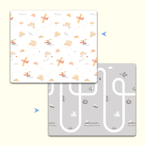 FiveStar no tóxico XPE niños Mat <span class=keywords><strong>plegable</strong></span> bebé juego Mat impermeable <span class=keywords><strong>plegable</strong></span> bebé gatear juego Mat dibujos animados espuma chico juego <span class=keywords><strong>alfombra</strong></span> - Product Image 5