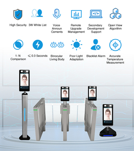 Sinh trắc học Thiết bị nhận dạng khuôn mặt khóa cửa kiểm soát truy cập hệ thống Wifi máy ảnh Nhận dạng khuôn mặt thiết bị đầu cuối - Product Image 6