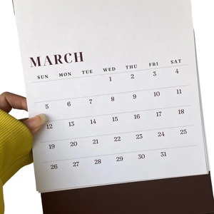 2026 bàn lịch với 12 tháng tùy chỉnh phổ biến hàng năm lịch cho kinh doanh Quà Tặng Giáng sinh - Product Image 2