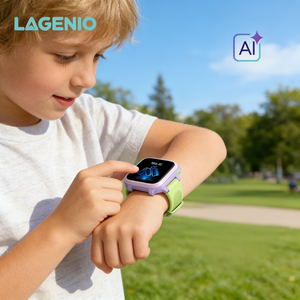 LAGENIO 4G AI Çocuklar için Akıllı Saat Görüntülü Arama <span class=keywords><strong>Android</strong></span> Sistemli 1.78 İnç 1+8G Hafızalı Su Geçirmez SOS Cevap Verme Özellikli Akıllı Saat - Product Image 1