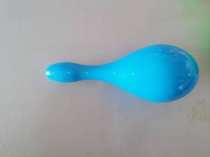 Mini Maracas durables et aléatoires colorés bon marché en plastique 16cm pour instrument de percussion de fête de scène pour enfants - Product Image 5