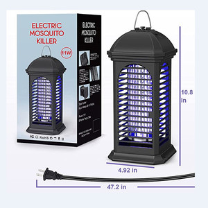 Matamosquitos Eléctrico para Exteriores, Matamoscas con Enchufe de 3 Puntas - Product Image 4