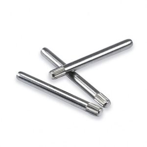 Goupille droite moletée en acier inoxydable 304, diamètres 2mm, 3mm, 4mm, couleur argent, certifiée ISO 9001, personnalisable, prix usine OEM - Product Image 4