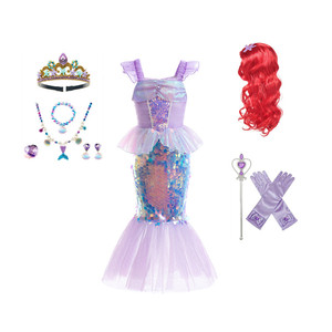 Disfraz <span class=keywords><strong>de</strong></span> Sirena <span class=keywords><strong>de</strong></span> Halloween para Niñas, Disfraces <span class=keywords><strong>de</strong></span> TV y Películas, Vestido <span class=keywords><strong>de</strong></span> Princesa para Niñas - Product Image 1