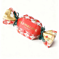 Boîte Design de Noël pour Bonbons Dessert Biscuit Pâtisserie Petite Boîte d'Emballage Cadeau