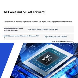 Nuevo Producto HP ZHAN 66, Portátil de 14 Pulgadas, CPU <span class=keywords><strong>AMD</strong></span> <span class=keywords><strong>Ryzen</strong></span> <span class=keywords><strong>7</strong></span> H255, 16G/32G RAM, 512G/1TB SSD Opcional, para Oficina y Uso Doméstico. - Product Image 3