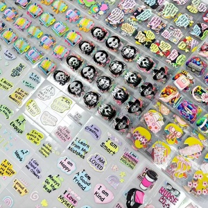 Nuevas Calcomanías UV DTF Estilo A5, Calcomanías Kiss Cut, Despegar y Aplicar, Calcomanías Individuales, Aplicar Diseños Uno por Uno, Hazlo Tú Mismo Gratis - Product Image 3