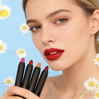 Vente en gros de brillant à lèvres mat en velours personnalisé de marque propre 12 couleurs rouge à lèvres imperméable à l'eau maquillage permanent végétalien naturel