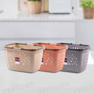 YJM-B356 <span class=keywords><strong>Panier</strong></span> en <span class=keywords><strong>plastique</strong></span> polyvalent de petite taille, vente en gros, marque populaire, paniers de rangement pour la cuisine - Product Image 5
