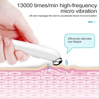 Nieuwe Design Hoge Frequentie Vibrerende Oogmassagepen 3 Kleuren Licht Anti-rimpel Zwellingverwijderaar Oogverzorging Elektrische Oogmassage Wand