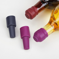 Bouchons de bouteilles de champagne en silicone pour bouteilles de vin, nouveau design naturel, personnalisé et réutilisable