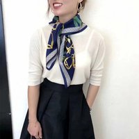 RTS – foulard de styliste en soie 100% soie de mûrier satin pour femme