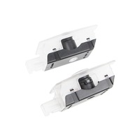 Proyector de luz con logotipo para puerta de coche, luces LED de bienvenida para Dodge Charger Logo, lámpara de sombra fantasma, accesorios para coche