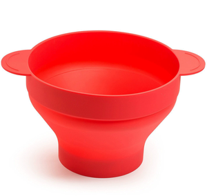 Recipiente para <span class=keywords><strong>Palomitas</strong></span> de Maíz para Microondas y <span class=keywords><strong>Freidora</strong></span> de <span class=keywords><strong>Aire</strong></span>, Tazón Plegable de Silicona con Tapa para <span class=keywords><strong>Palomitas</strong></span> de Maíz - Product Image 1