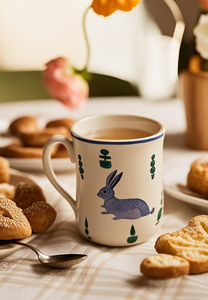 Duyên dáng thỏ thiết kế cao cấp gốm cốc cà phê lý tưởng cho trang trí nội thất tinh tế Cốc Cốc với nghệ thuật tinh tế - Product Image 2