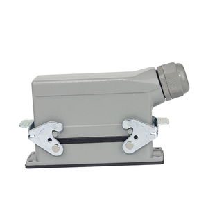 WZUMER Connecteur industriel multipolaire à 24 broches, base métallique de type Harting à 24 pôles - Product Image 1