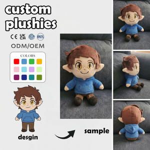 Fabricant de jouets en peluche personnalisés, faible MOQ, poupées Sony Angels, chevaux en peluche, figurines de dessin animé, figurines en maille, personnalisables pour anniversaire, pour le marché international - Product Image 4