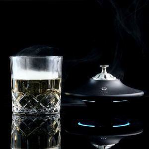 Hot-selling Electric Smoke Generator Cocktail Mixing <b>Tool</b>, Flying Saucer-style Whisky Electric Smoke Generator Set - Product Image 5