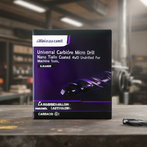 Universal Carbide <b>Micro</b> Drill Nano Tialn Coated 4xD Undrilled For <b>Machine</b> Tools - Product Image 3
