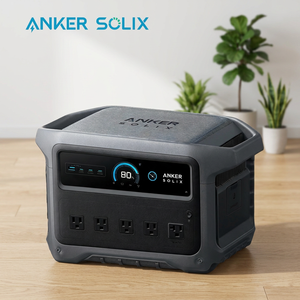 Station d'alimentation solaire Anker Solix C1000X Gen2 2000W 1024Wh, 3000W de pointe, LiFePO4, garantie 5 ans, pour la sauvegarde domestique en cas de panne de courant, Royaume-Uni - Product Image 1