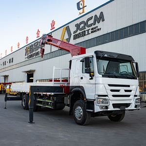 شاحنة ذراع تلسكوبية متعددة الاستخدامات طراز SINOTRUK HOWO 6X4 12 طن 14 طن رافعة محمولة للشاحنات لمشاريع البناء - Product Image 3