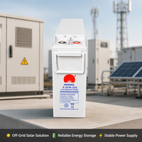 Batterie 12V multi-capacités à borne frontale européenne (100/105/150/200AH) - Rechargeable à décharge profonde pour centre de données et salle de télécommunications