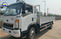 Petit camion Sinotruck 4*2 d'occasion, camionnette légère, camion benne, prix camion cargo HOWO Mini 4x2