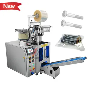 Automatic counting small plastic parts hardware nut bolt screw washer packing machine