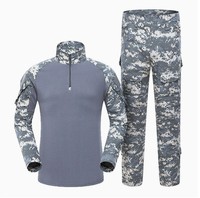 Vêtements tactiques respirants pour hommes pour l'entraînement en plein air, uniforme de chasse pour la randonnée