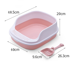 Bac à litière en plastique pour chat, vente en gros - Product Image 3