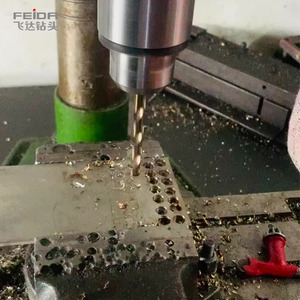 FEIDA M35 HSS 5% kobalt yüksek hızlı çelik düz şaft büküm matkap ucu Metal delme makinesi için özelleştirilmiş karbür matkap uçları - Product Image 5