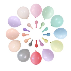 Artículos de Decoración para la Primera Fiesta de Cumpleaños de Bebés y Niños, Globo de Helio Azul Morado de 10 Pulgadas para Niños - Product Image 1