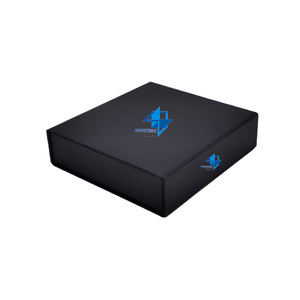 Caja de componentes electrónicos de cartón rígido negro con logotipo personalizado Inserto de espuma EVA Laminación mate Electrónica de consumo magnética - Product Image 5
