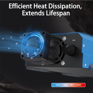 Inversor de Corriente de Onda Sinusoidal Pura de 1200W con Doble Salida, DC/AC, con Función Integrada y Bypass para Uso Doméstico, Soporte Técnico las 24 Horas - Product Image 2