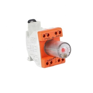 Botón Pulsador Iluminado LED a Prueba de Explosiones de Plástico YXFB CH0812-P con Protección IP20, -40°C +85°C, 16A Máx., con Certificación ATEX/IECEx - Product Image 1