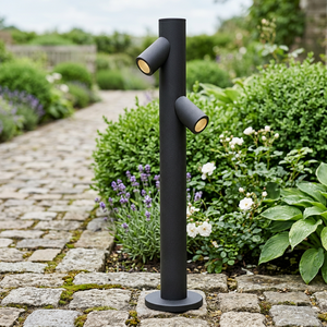 Nouvelles lampes de rue décoratives de jardin alimentées par courant alternatif en aluminium avec LED étanches IP65 de style moderne pour une utilisation en extérieur - Product Image 2
