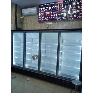 Vitrine Réfrigérée Verticale à Inverter 3 Portes 1000L pour Bœuf, Réfrigérateur Vertical avec Porte Vitrée, Équipement de Présentation de Glaces - Product Image 6