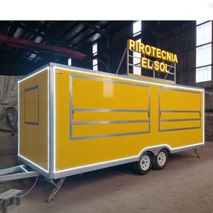 Mobile Full Kitchen Food Truck with Ice Cream Pizza Coffee Hotdog Concession Remorque food Trailer Cart - Product Image 2