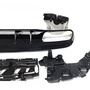 <span class=keywords><strong>Prix</strong></span> fabricant <span class=keywords><strong>C63s</strong></span> Amg Becquet arrière avec embouts d'échappement pour Mercedes Benz Classe C W205 Lci 2019-2021 Sport - Product Image 3