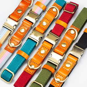 Collare per cani collari per cani personalizzati realizzati con collare regolabile in Nylon con <span class=keywords><strong>nome</strong></span> numero o incisione dell'indirizzo - Product Image 4