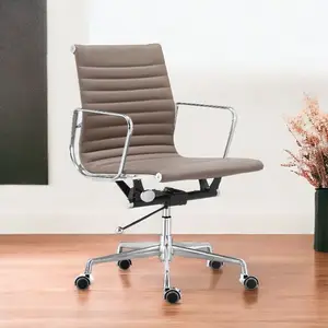 אלומיניום אמצע גב פופולרי כיסא שולחן משרדי מסתובב