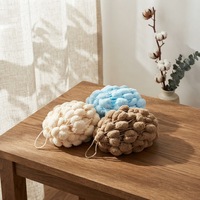 Fil chenille super doux et moelleux 100% polyester, velours épais jumbo pour tricot et crochet, pelote de 150g anti-boulochage