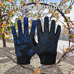 Gants de baseball et de softball pour adultes avec logo personnalisé, manches longues, disponibles en ODM/OEM, en polyester, fermeture auto-agrippante, ambidextres - Product Image 2
