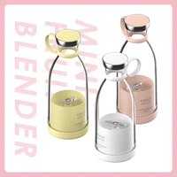 Oplaadbare draagbare blender voor shakes, 350ml elektrische fruitpers, mini-sapmaker, ijsmilkshake-smoothiemixer