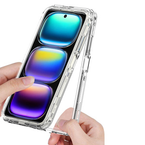 Clear Case for Infinix Hot 50i <strong>4G</strong> Smart 9 Bumper Front Frame Acrylic <strong>Silicone</strong> Hard Phone Cover InfinixHot50i X6531 X6531 X6532 - Product Image 2