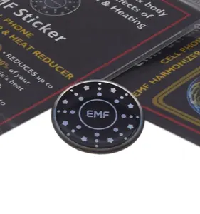 Quantum Shield EMF Blocker Anti Radiation Sticker para Teléfono Celular Absorb Radio Frequency Waves Protection Sticker
