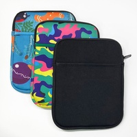 Housse de protection pour ordinateur portable avec logo personnalisé, housse de livre de la Bible, housse de lecteur de livres électroniques par sublimation, pochette en néoprène pour lecteur de livres électroniques, poche pour enfants, étui pour ordinateur portable de voyage